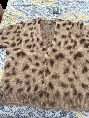 Denim Tears Men’s Giraffe Cardigan